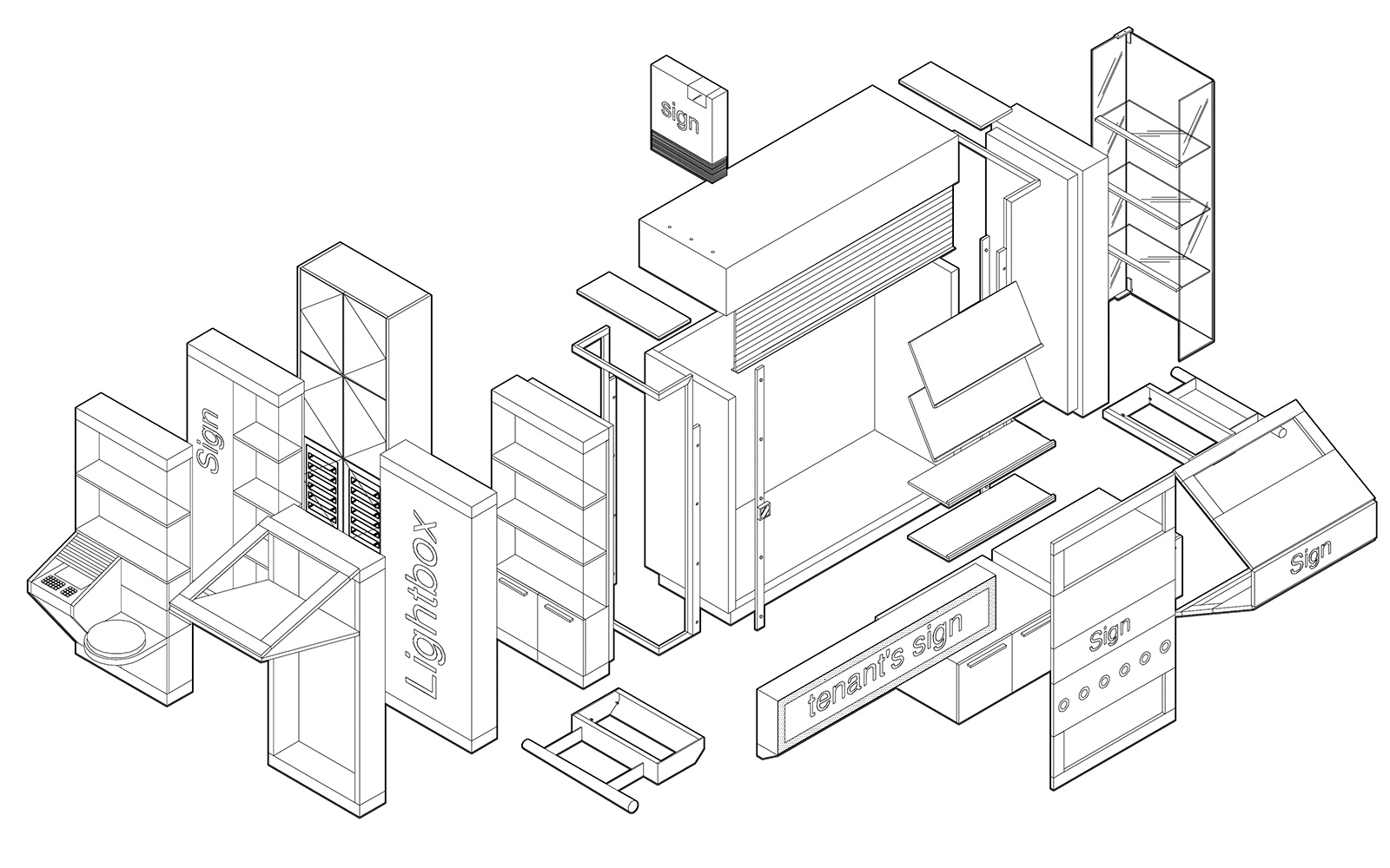 PORTABLE KIOSK FOR HK AIRPORT Design Systems-5