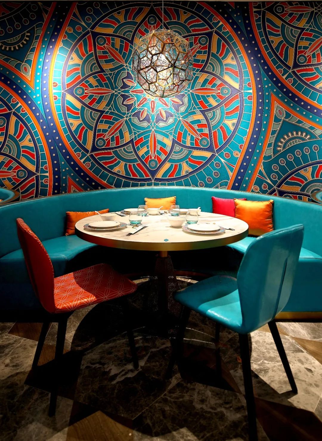 新加坡 434㎡丝路上的西域风情餐厅,彰显丝绸之路精神-45