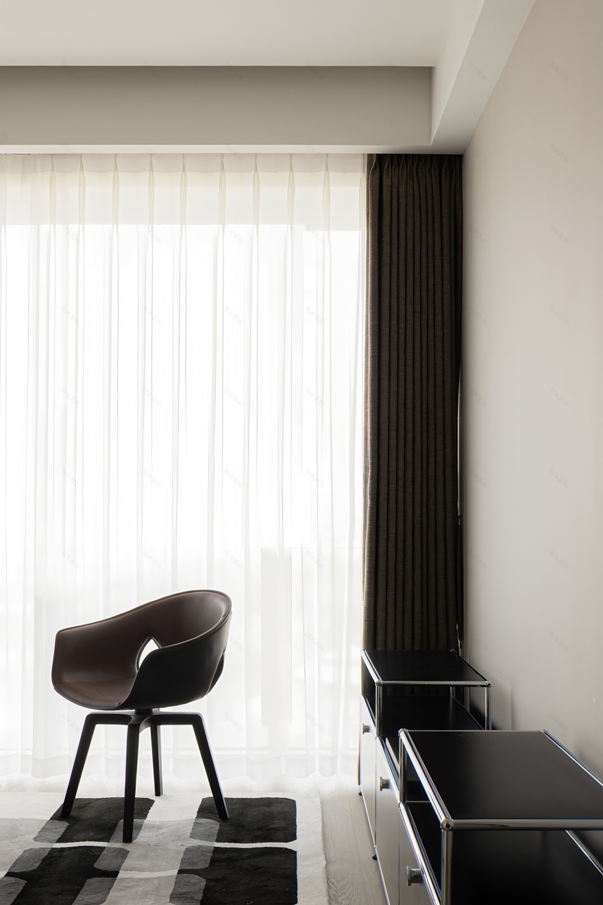 杭州345㎡简约大平层丨中国杭州丨力设计-21