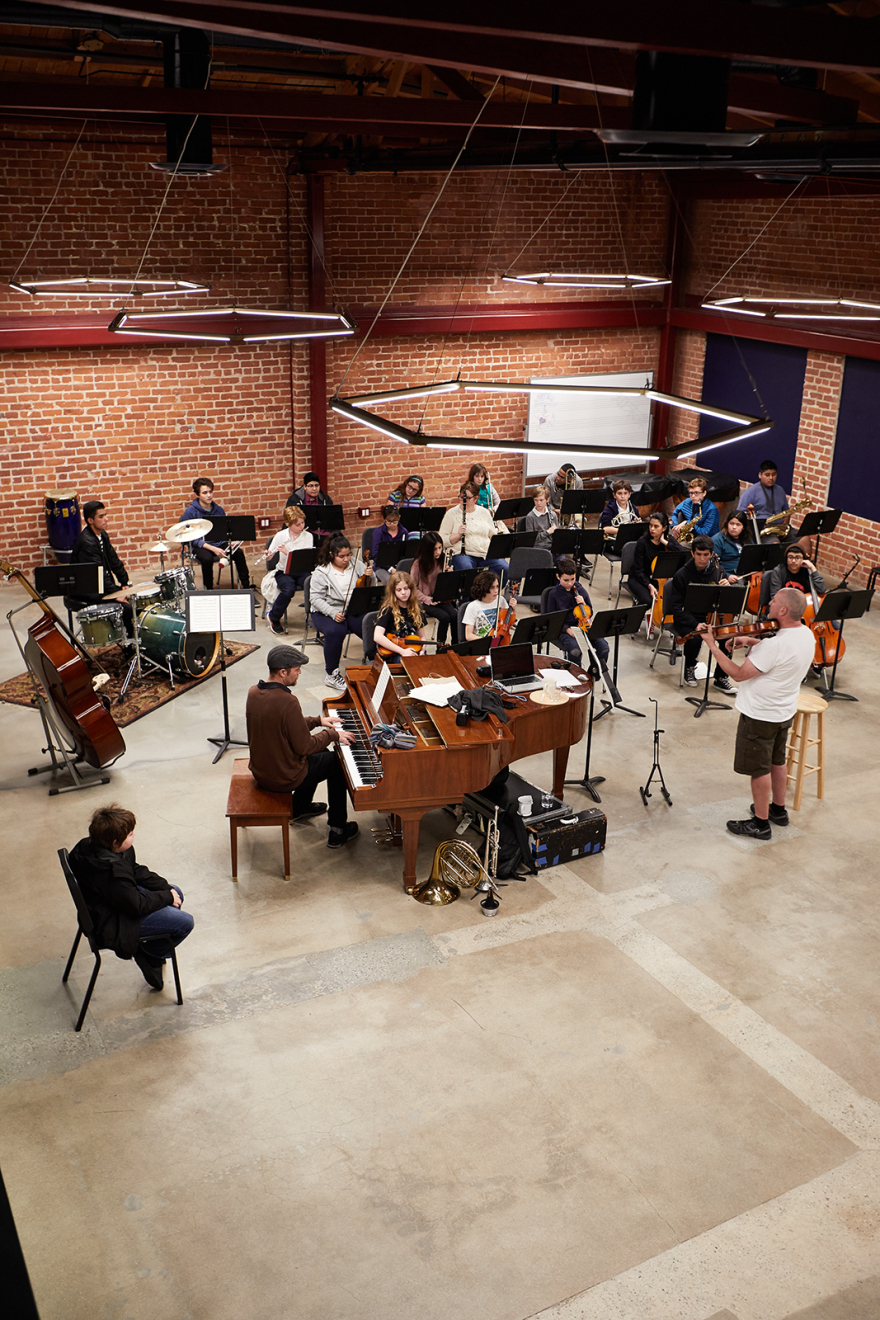 好莱坞大道上的 Silverlake 音乐学校,洛杉矶 / Bestor Architecture-18