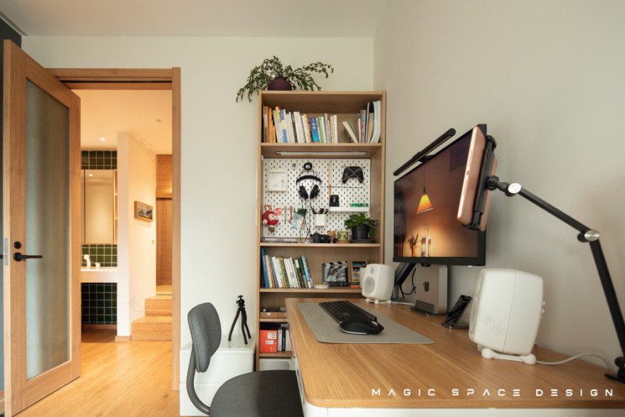 自然主义北宸紫郡 · 80㎡温馨喵星人工作室-37