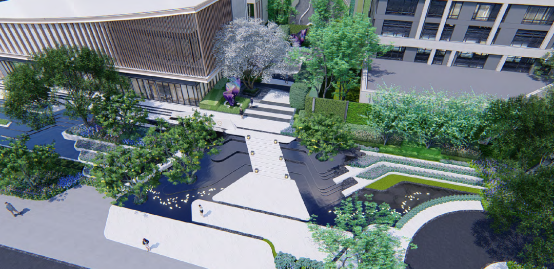 重庆青秀阅山 | 现代风格景观设计，打造烟雨渝州意境-15