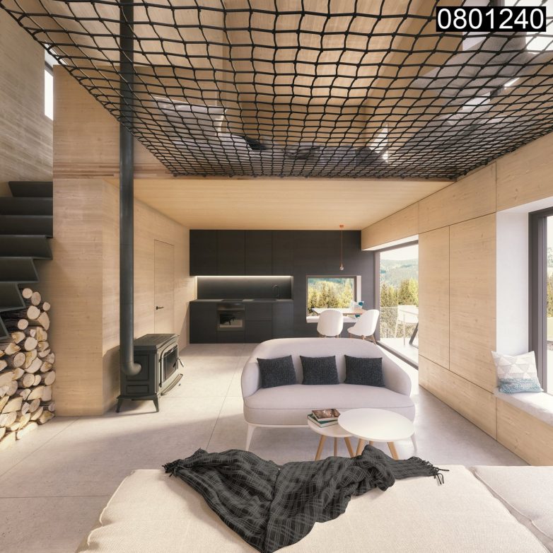 Divčibare山木质面板装配式房屋-18