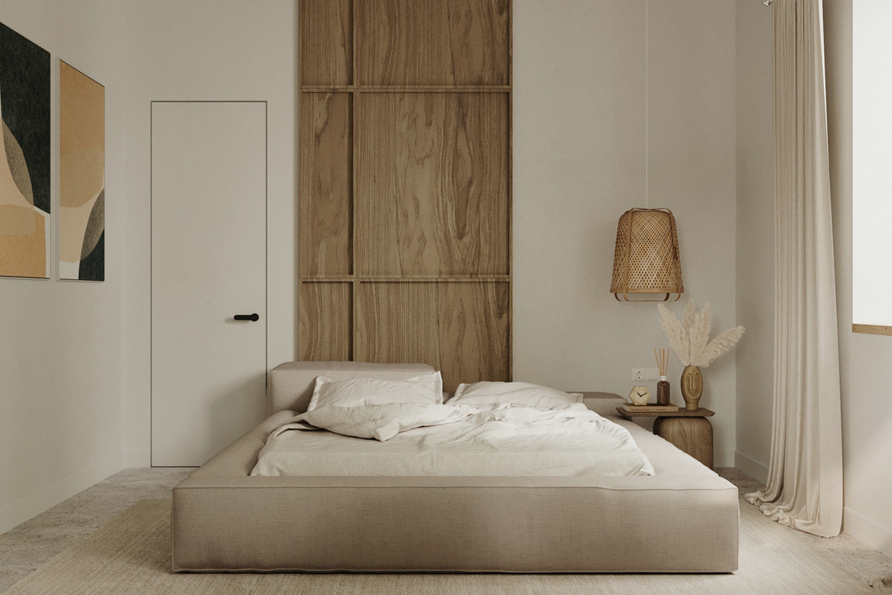 167㎡原木色系室内设计-11