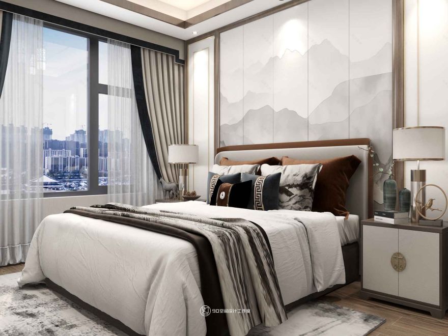 光辉岁月 · 118 平方新中式设计-43