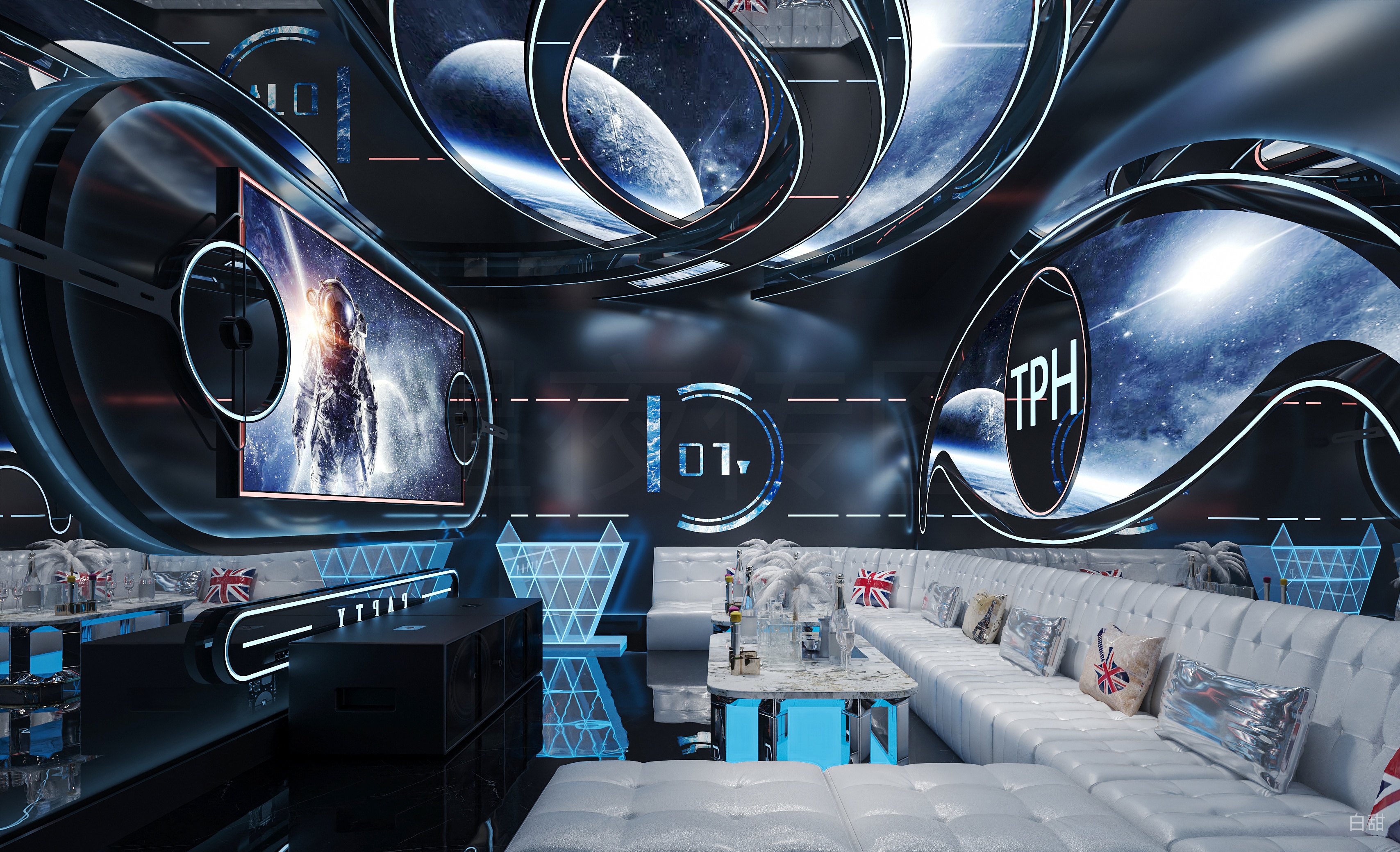 会所设计——隐奢美学空间-7