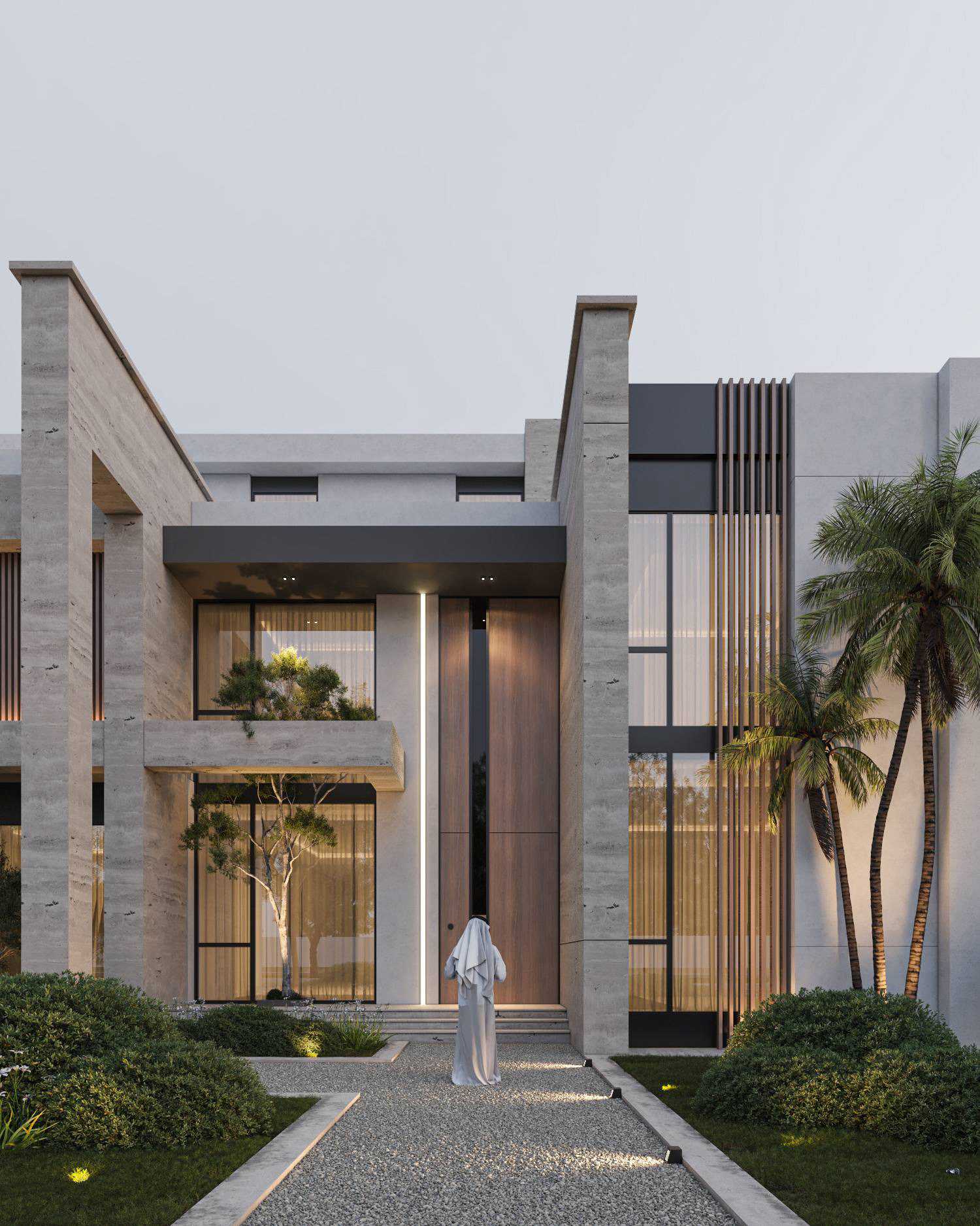 分层立面别墅丨沙特阿拉伯丨ARCA STUDIO-18