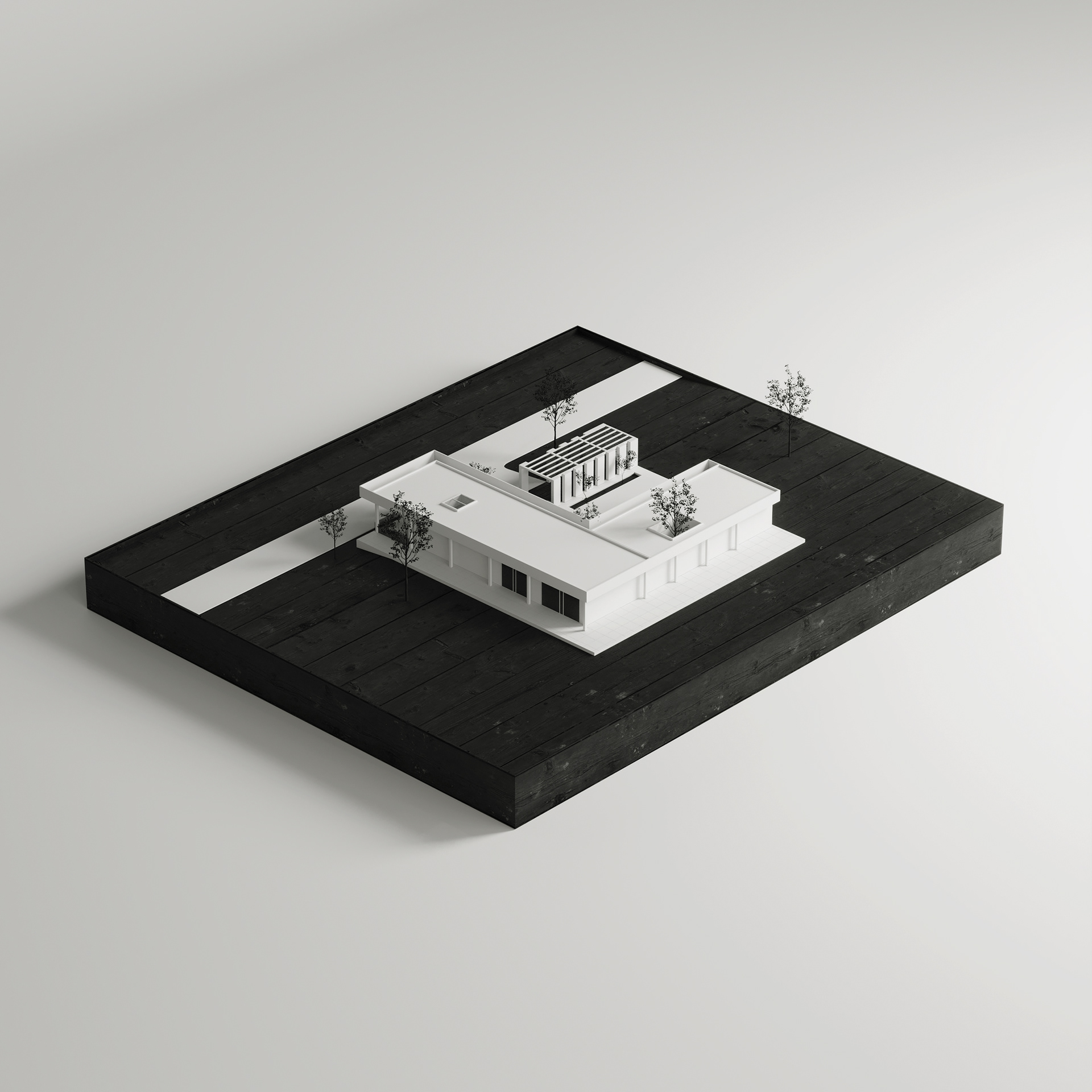 黑木房子丨哈萨克斯坦阿拉木图丨CHANYSHEV ARCHITECT-31