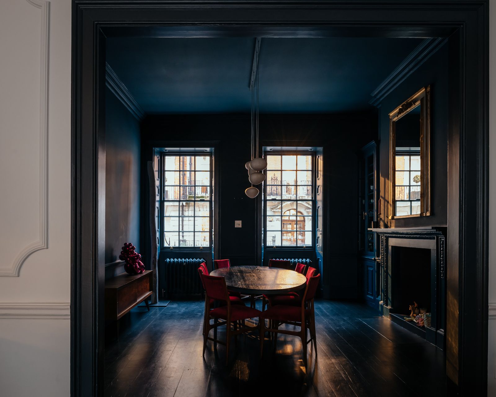 伦敦玛丽勒本经典风格住宅改造丨英国伦敦-9