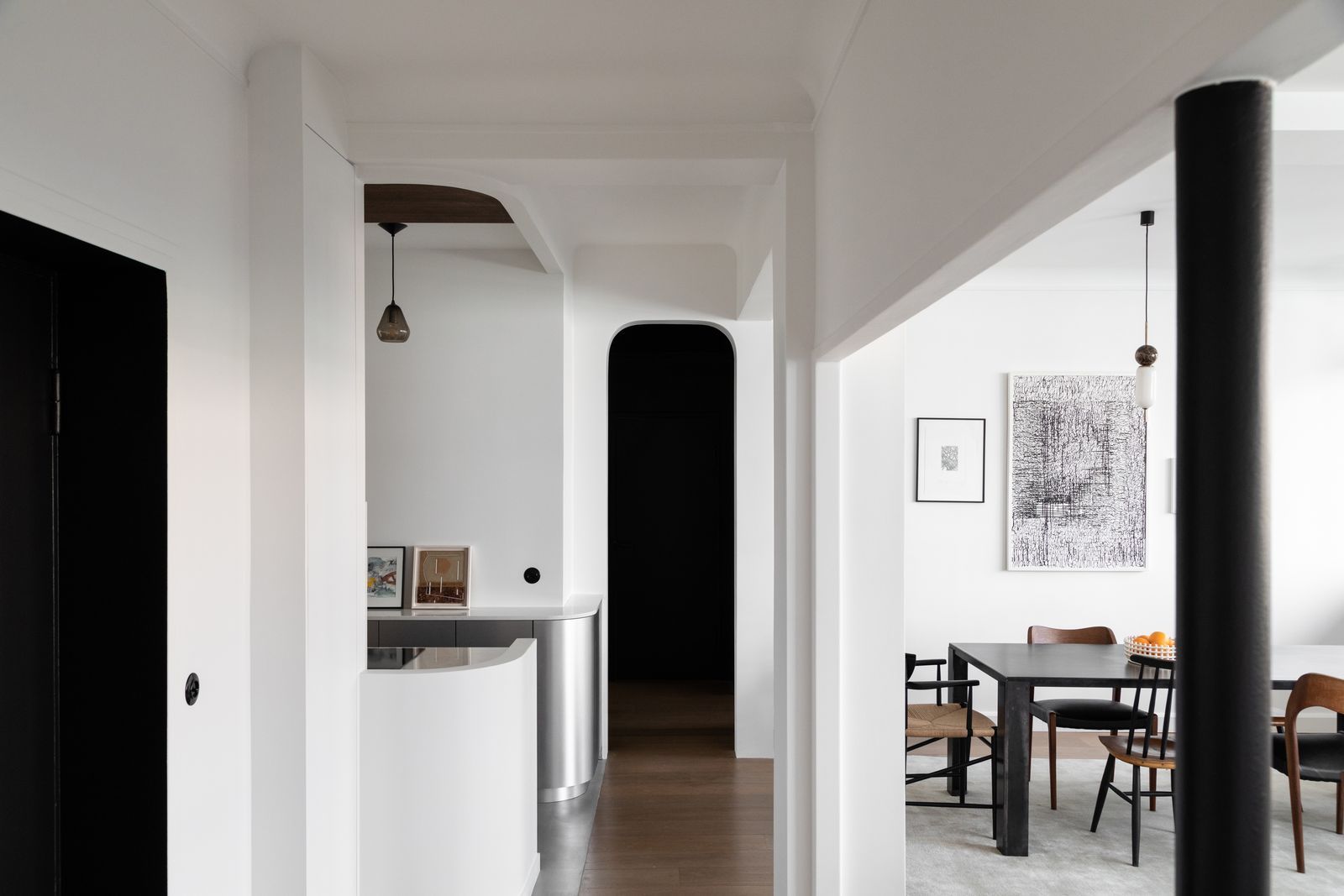 巴黎某流线型设计公寓丨法国巴黎丨Studio Baha-28