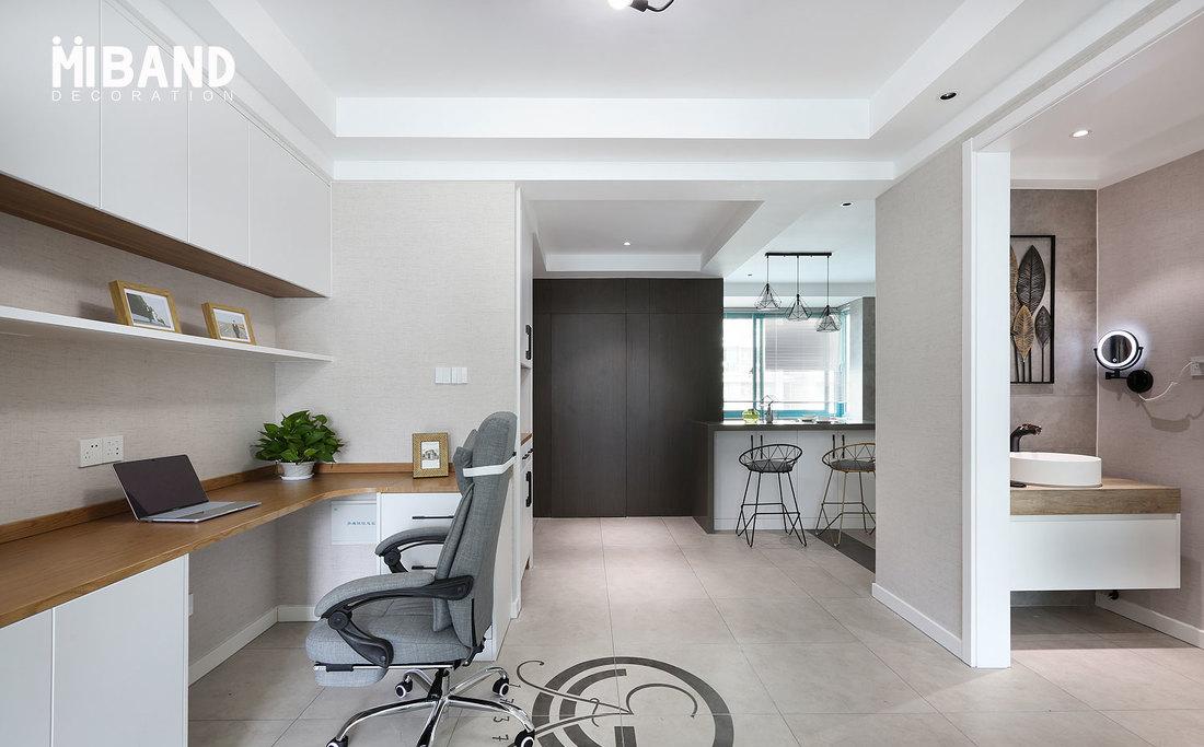 米邦装饰平层案例 | 老房翻新变身时尚两居-15