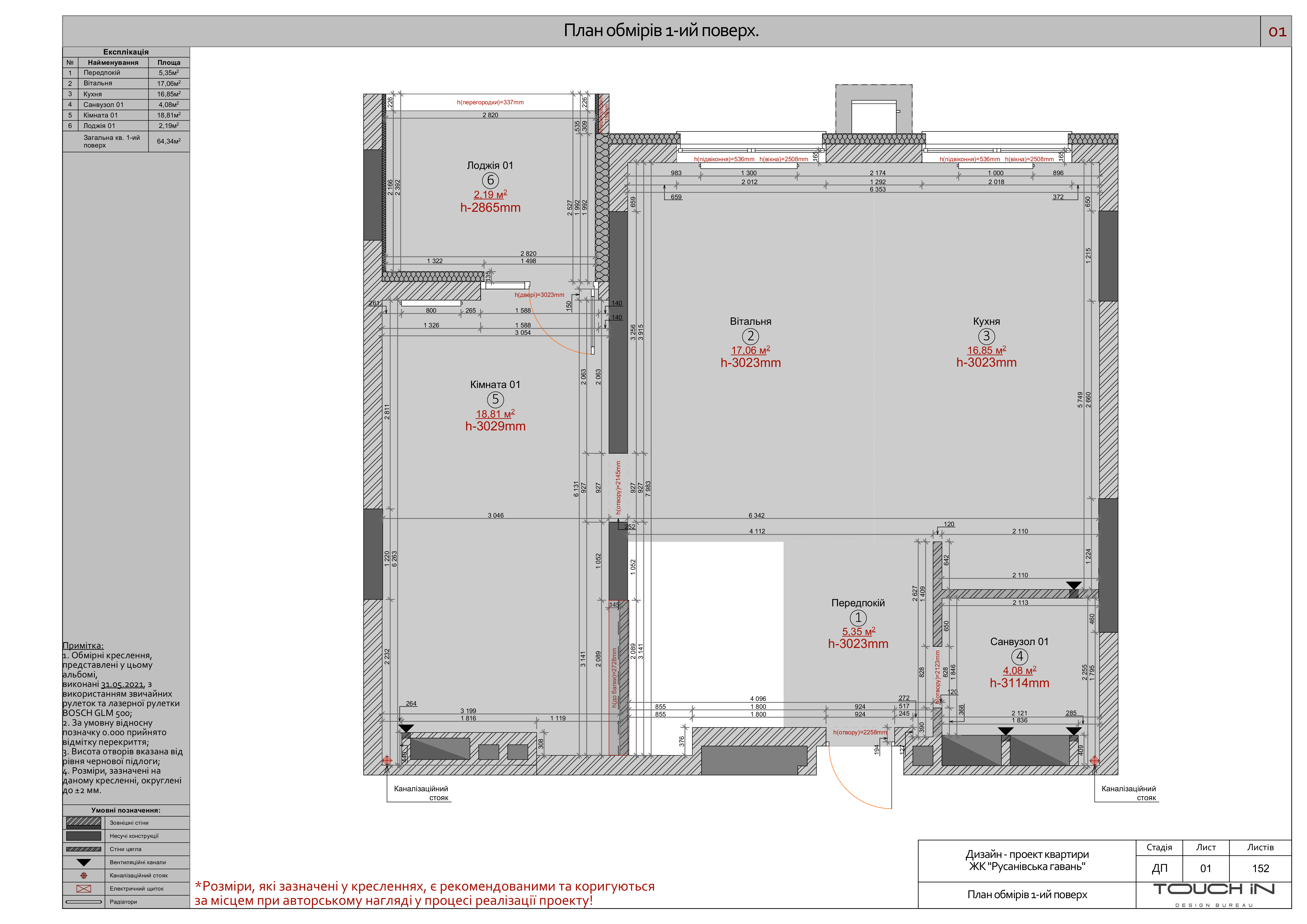 Дизайн-проєкт квартири. ЖК"Русанівська гавань" м.Київ-9
