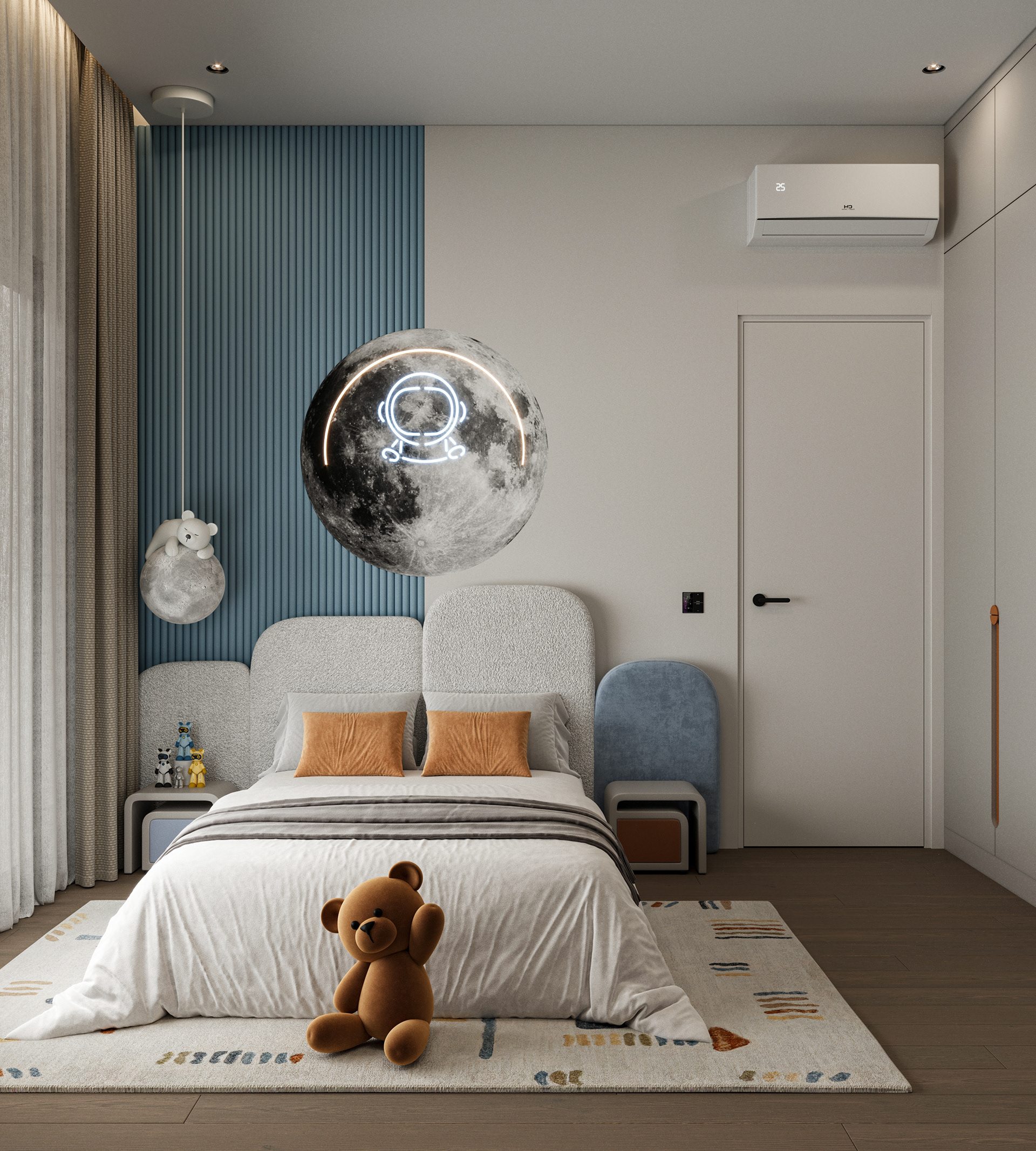 男孩卧室设计-4