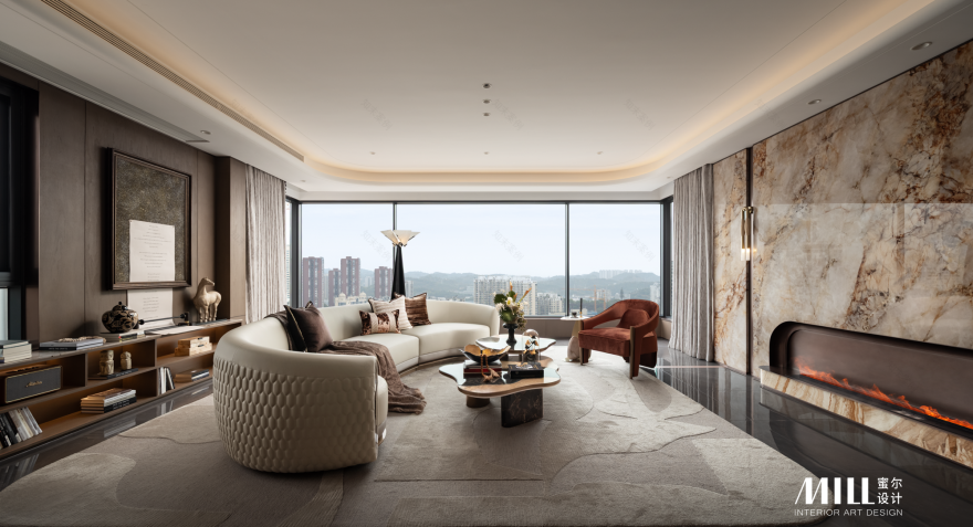 ·西城云著 243m²&186m²样板间丨中国宜昌丨深圳市蜜尔室内艺术设计有限公司-94