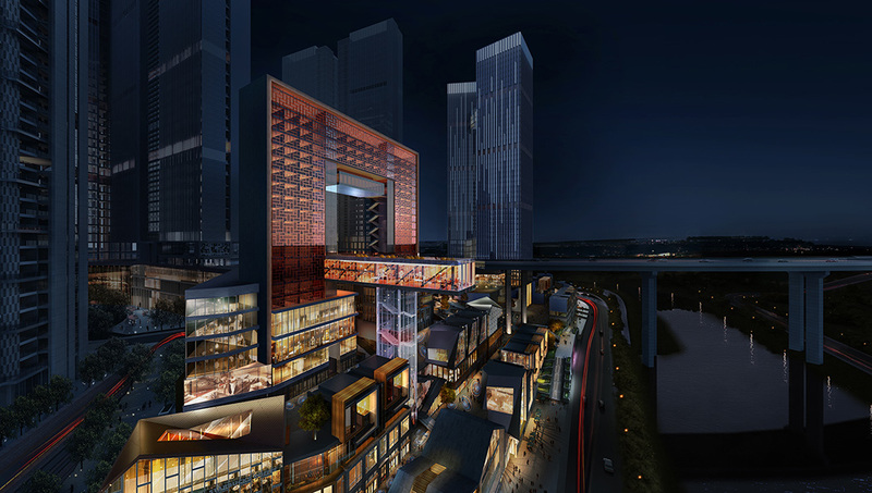 五城商业综合体灯光设计,点亮城市夜生活-44