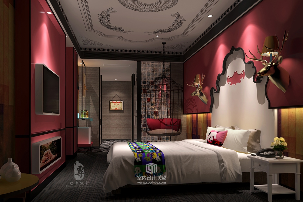 达州酒店设计公司-红专设计丨HI设计师酒店-3