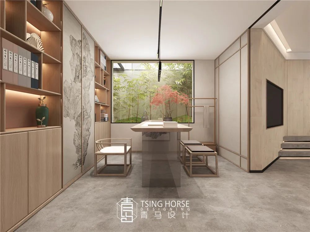 融创揽月府 · 曲森团队打造 316㎡新中式雅致空间-53