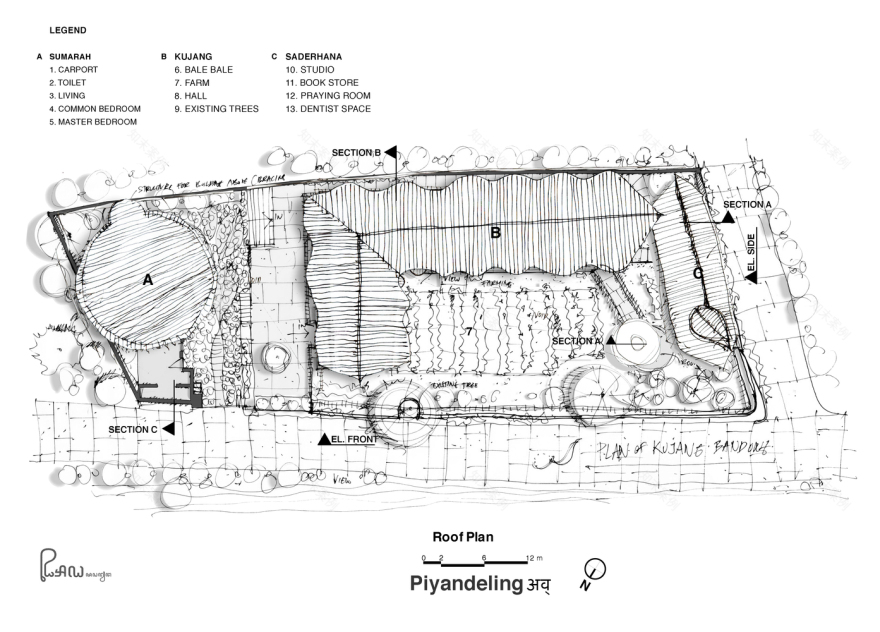 Piyandeling 艺术匠人住宅和工作室丨Realrich Architecture Workshop-63