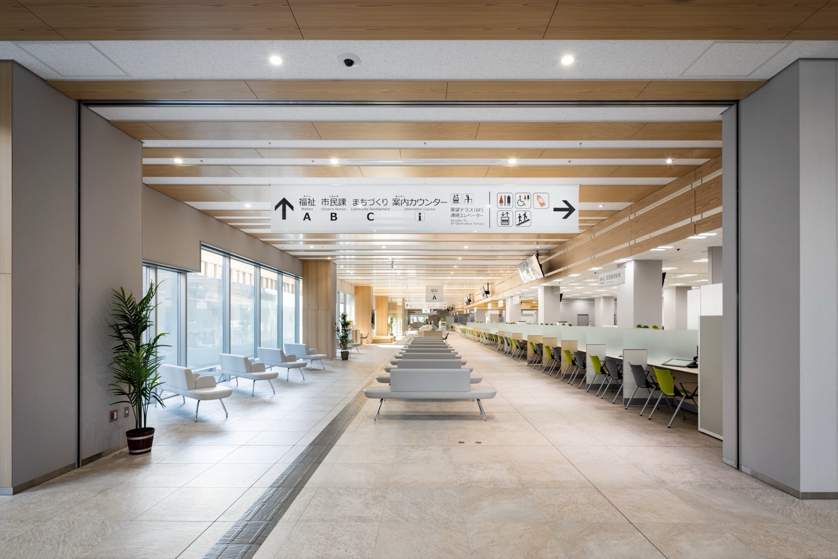 伊丹市役所丨日本丨隈研吾建筑都市设计事务所-16