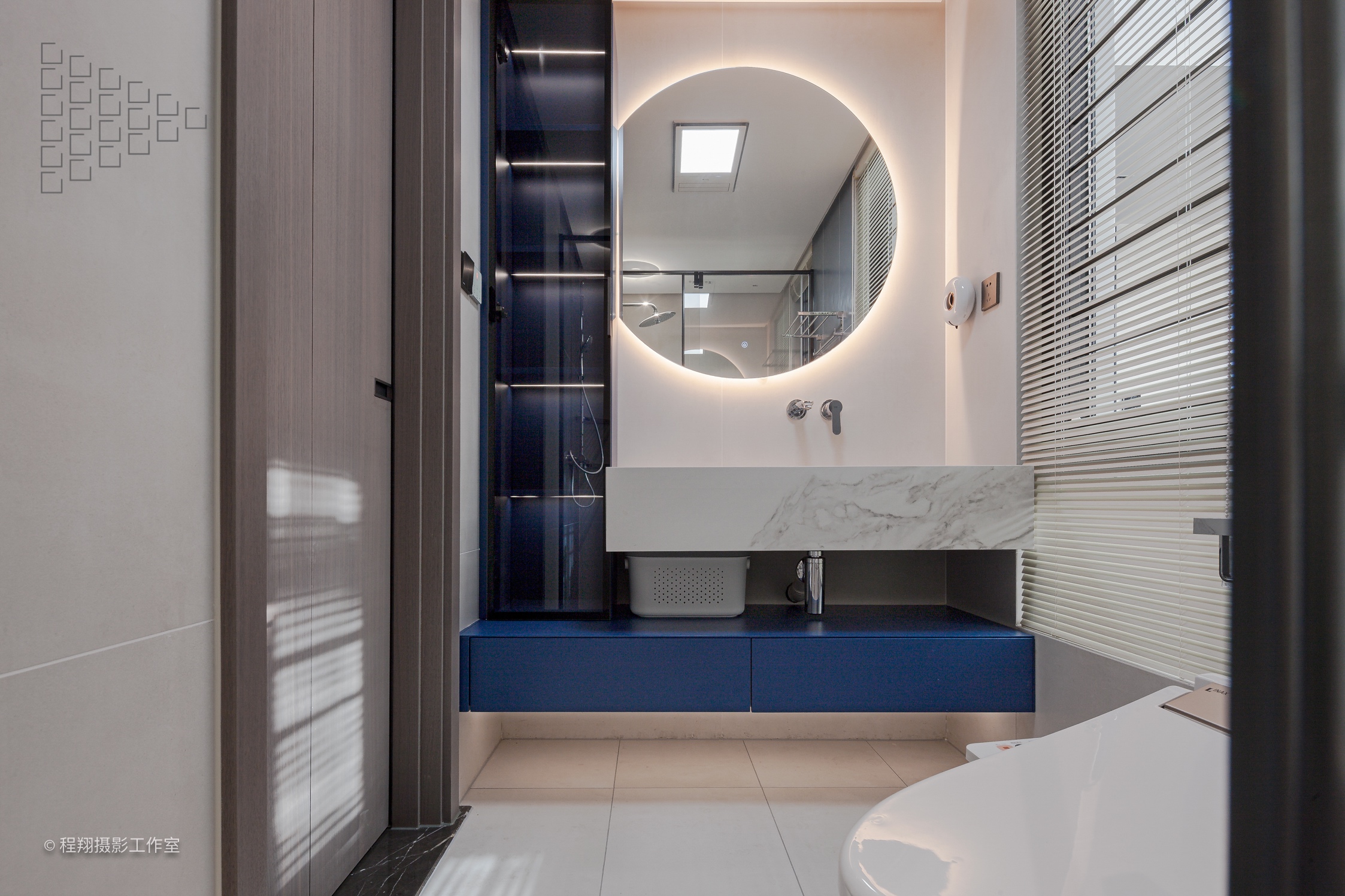 杭州金地十方别墅现代家装实景拍摄案例丨中国杭州丨夏萃,孔杰室内设计机构-21