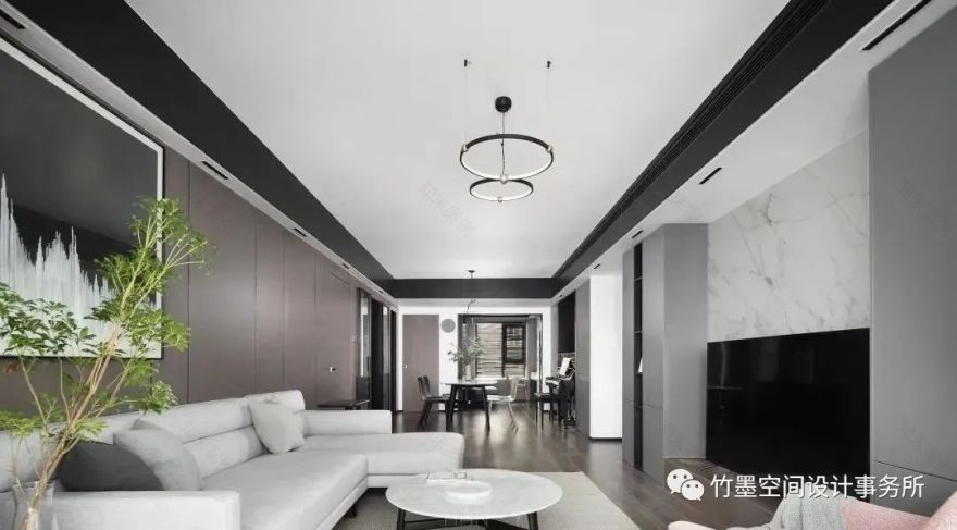 简约黑白灰,打造自然舒适家居空间-10