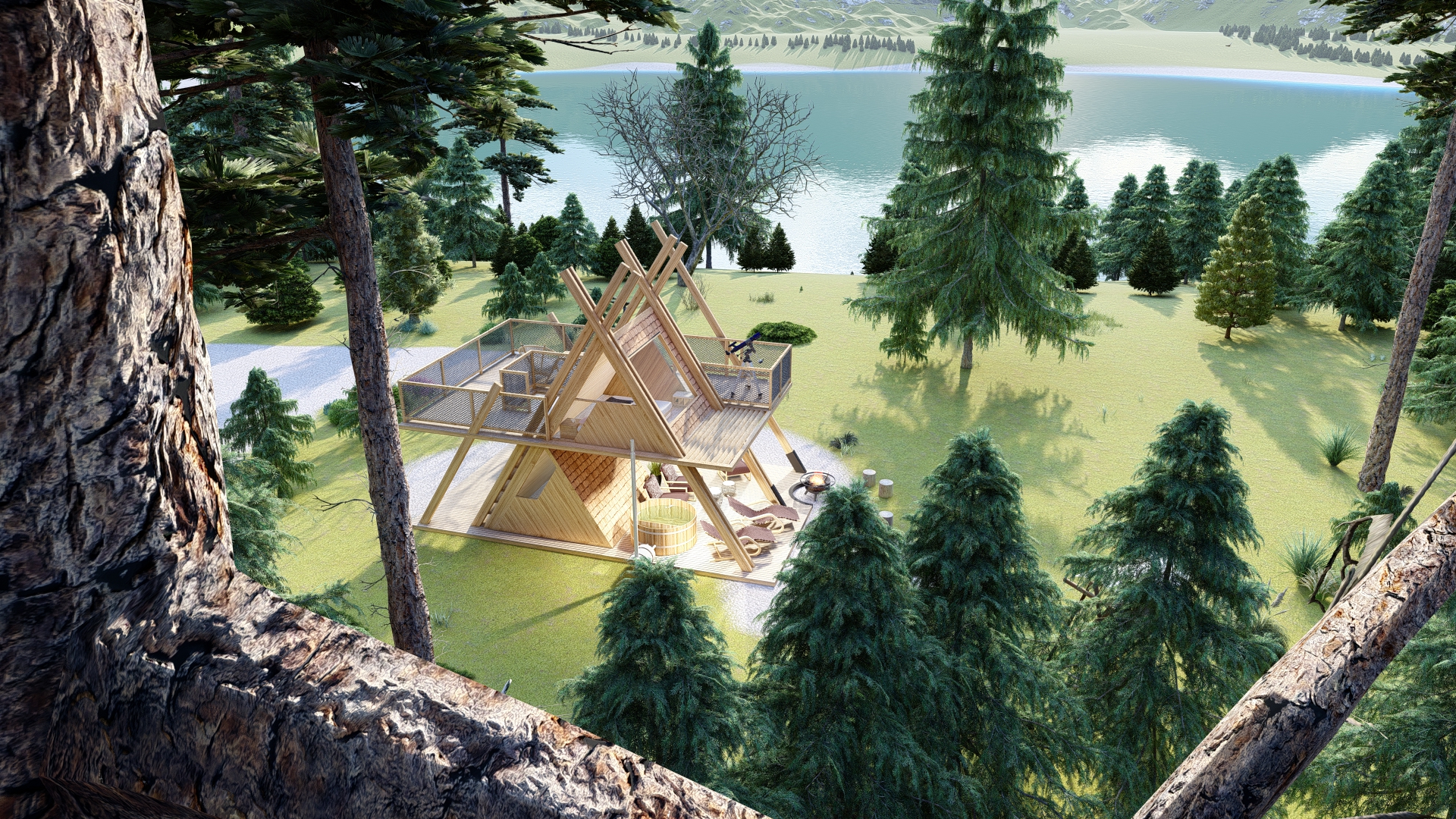 A1 框架豪华露营塔-15