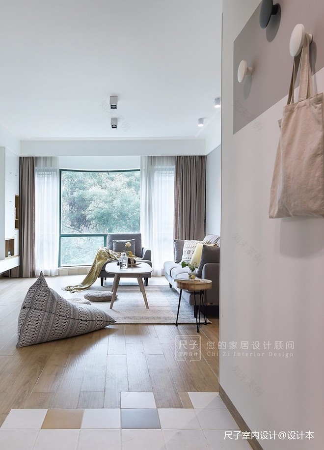 38万元三居100平米装修案例·【尺子室内设计】春日丨中国深圳丨深圳市尺子艺术设计有限公司-19