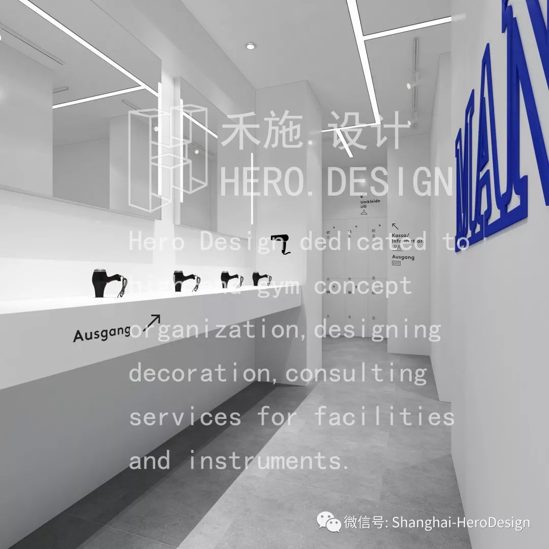 盘古医健 | 兰州 1100㎡超级健身会所设计案例-19