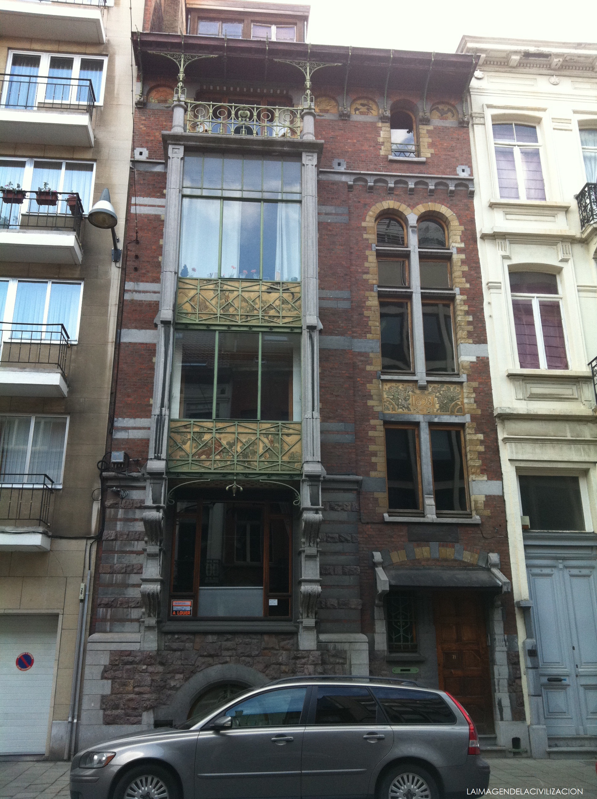 维克多·霍塔的新艺术风格建筑（含其住宅等）丨比利时丨维克多·霍塔等（保罗·汉卡尔等也有贡献）-12