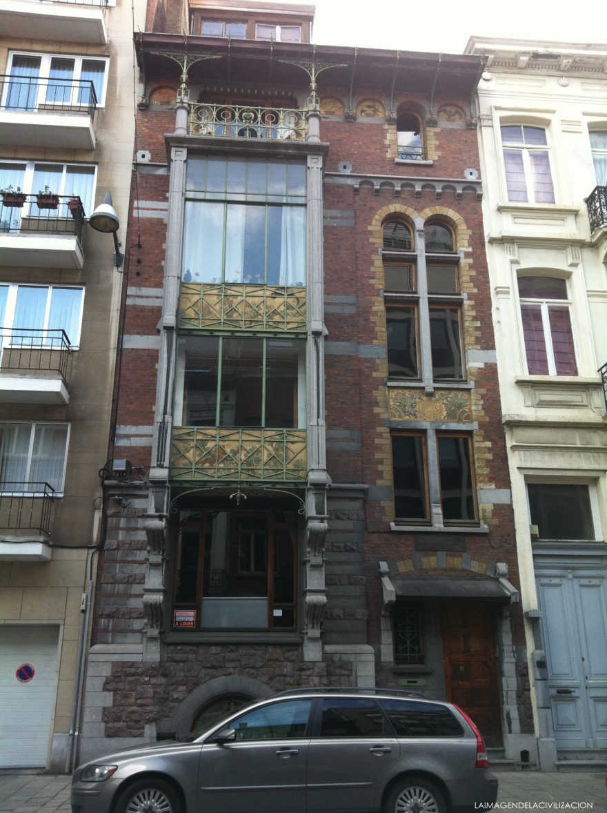 维克多·霍塔的新艺术风格建筑(含其住宅等)丨比利时丨维克多·霍塔等(保罗·汉卡尔等也有贡献)-12