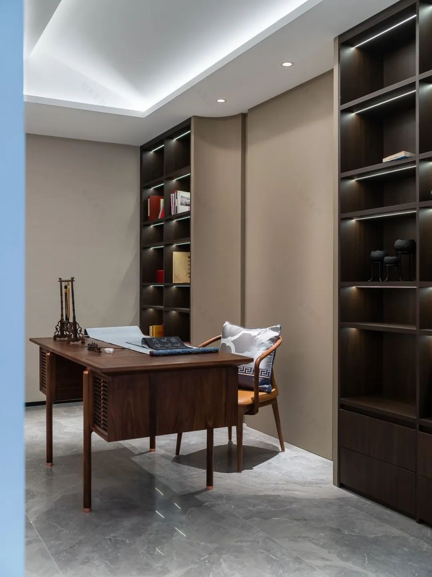 诗和远方 · 新中式私宅丨三千城设计事务所-23