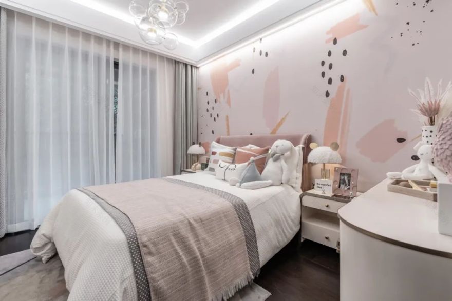 简约自由,温暖轻奢——东原麓·印长江 148 户型样板间-30