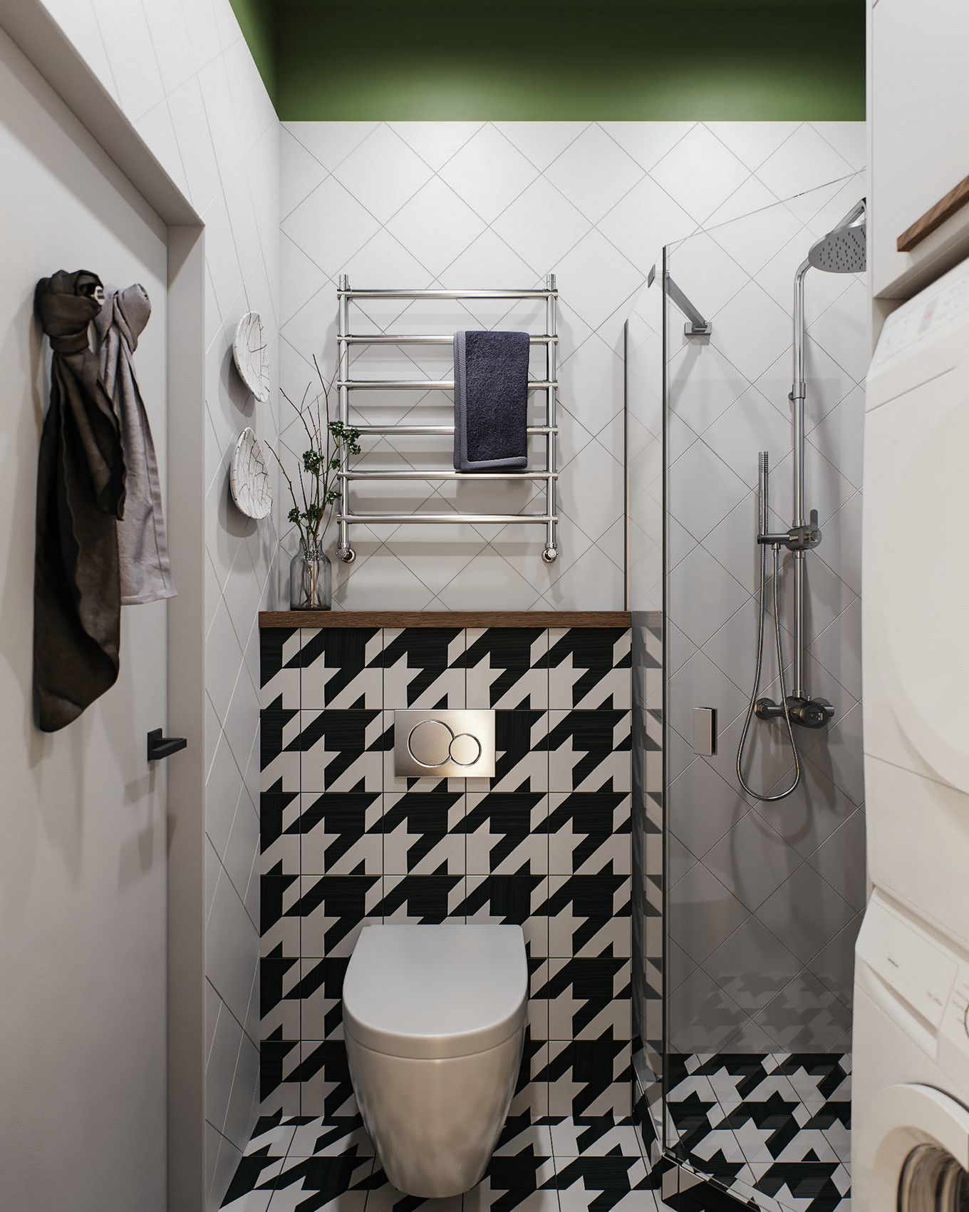 北欧风大胆用色，打造独特家居空间-22