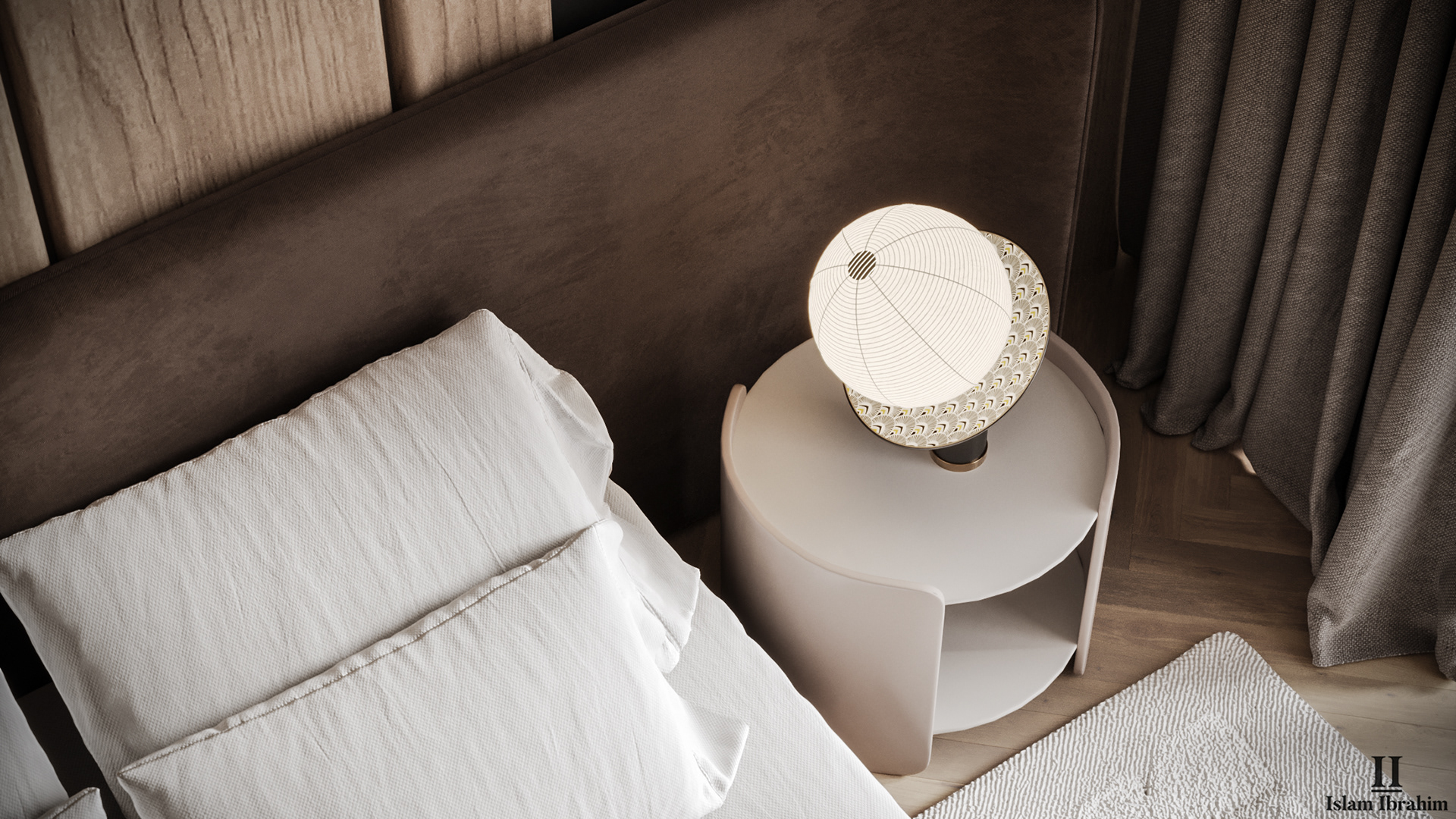 阿联酋主卧室丨阿联酋丨ISLAM IBRAHIM-15