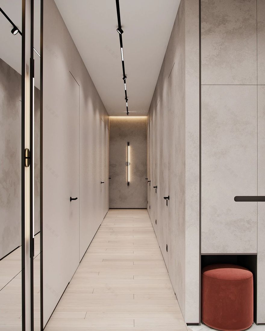 104㎡简约优雅公寓设计丨Bodes studio-18