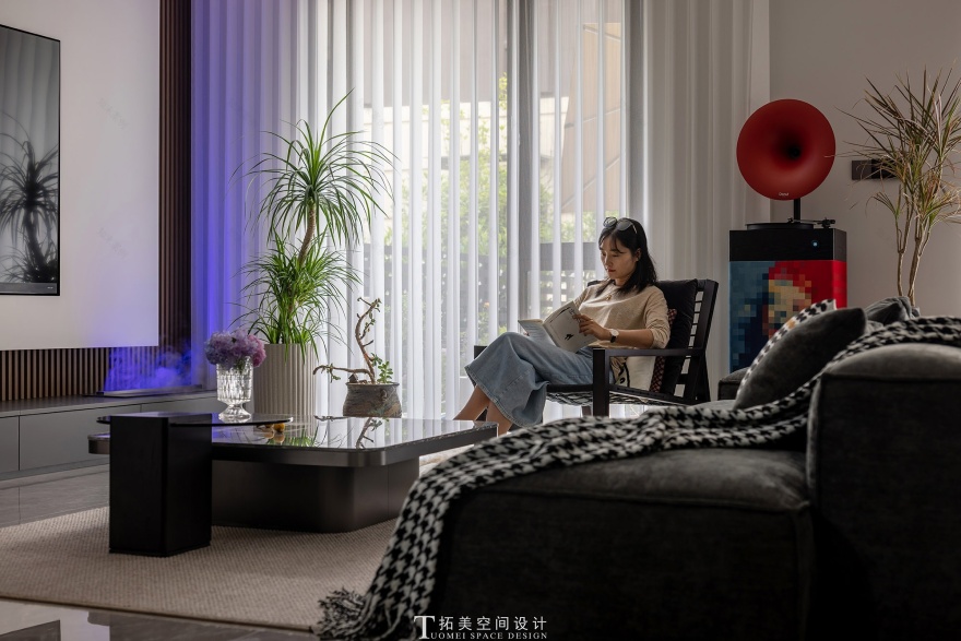 摩登时尚别墅设计丨中国丨拓美空间设计-8