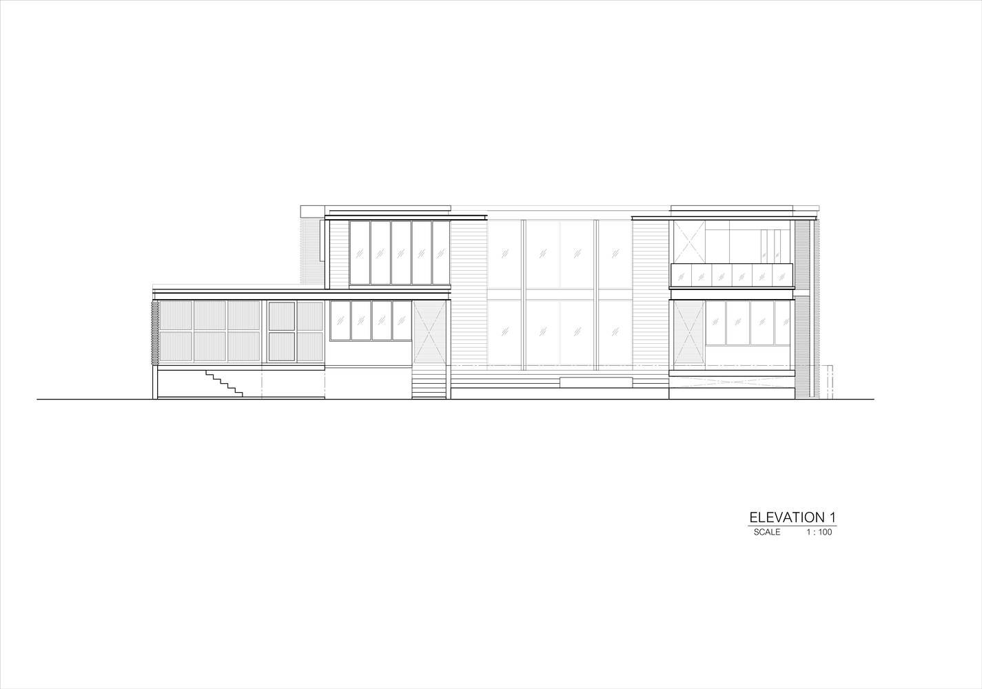 泰国田园风光中的现代钢结构之家-73