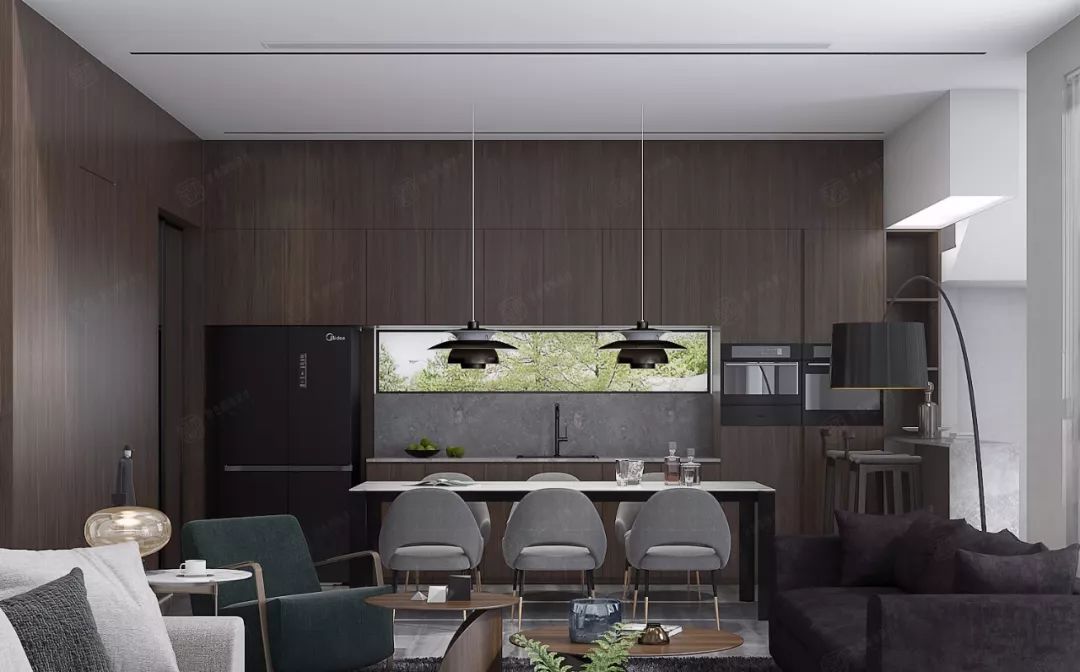 现代苏州万科大家三口之家,轻西式生活空间-37