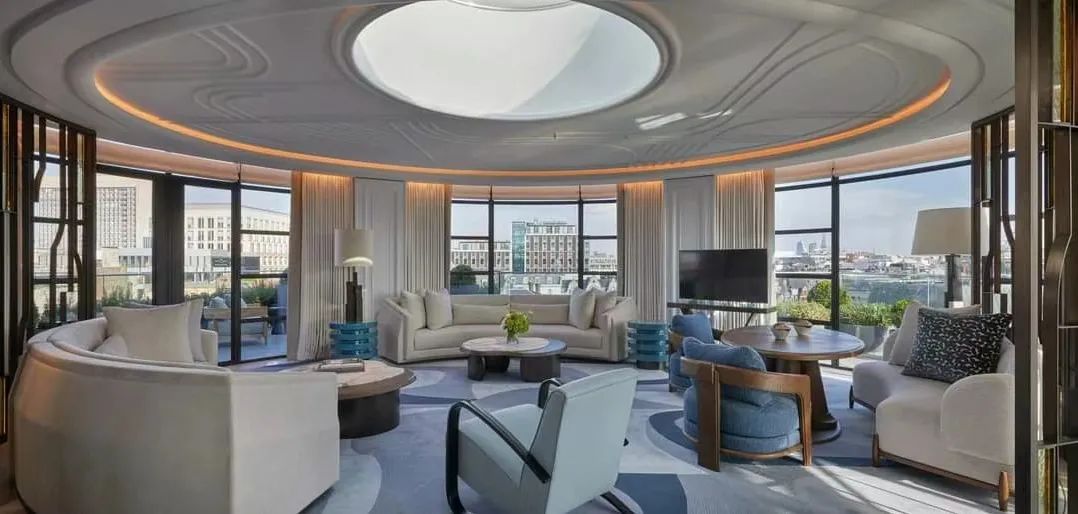 伦敦传奇酒店 Claridge’s 顶层套房设计丨英国伦敦丨André Fu 傅厚民-13