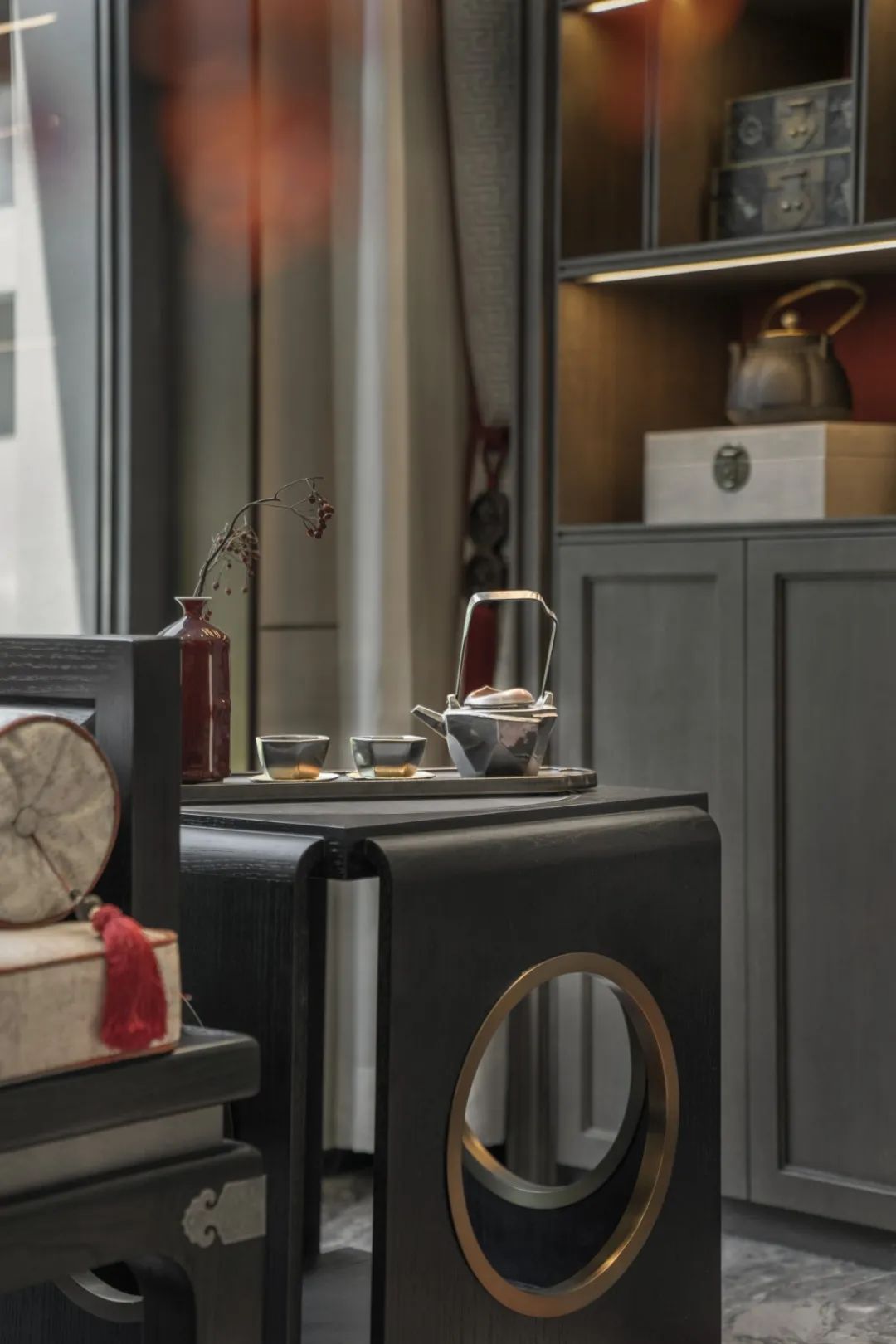 盛唐诗意,现代中式住宅设计丨中国宁波丨一然设计（上海,北京,深圳,沈阳）-53