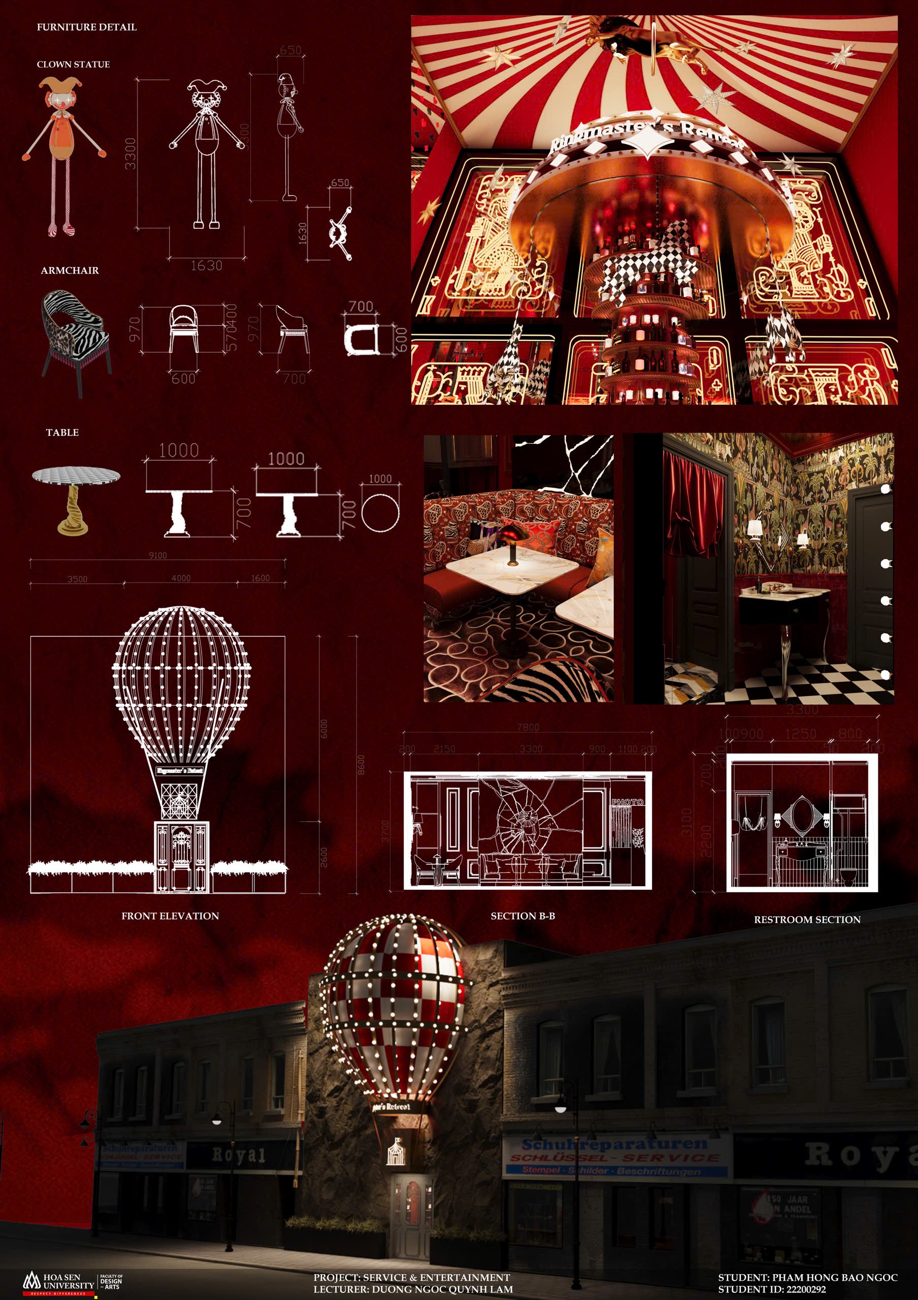 ĐỒ ÁN DỊCH VỤ GIẢI TRÍ | RINGMASTER’S RETREAT-4