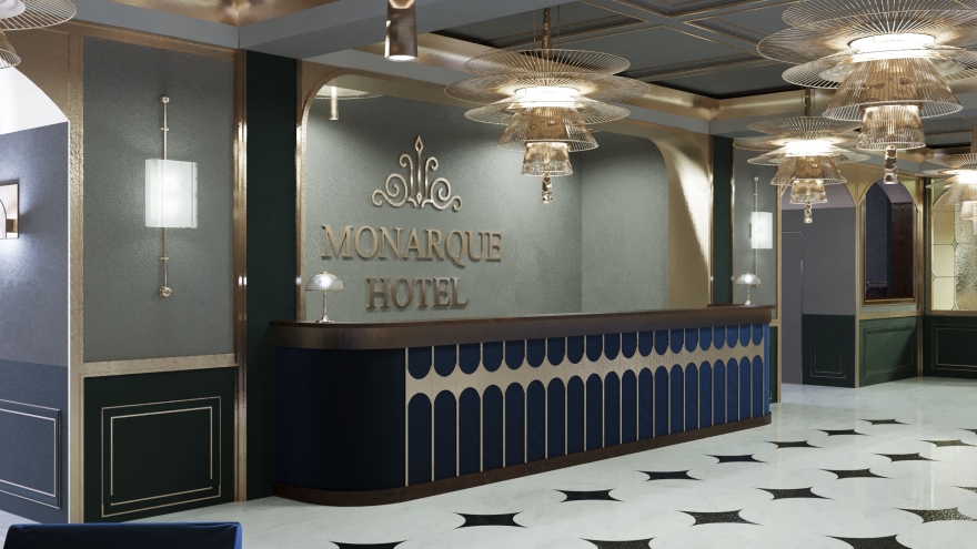 哈萨克斯坦阿拉木图某酒店室内设计项目-29