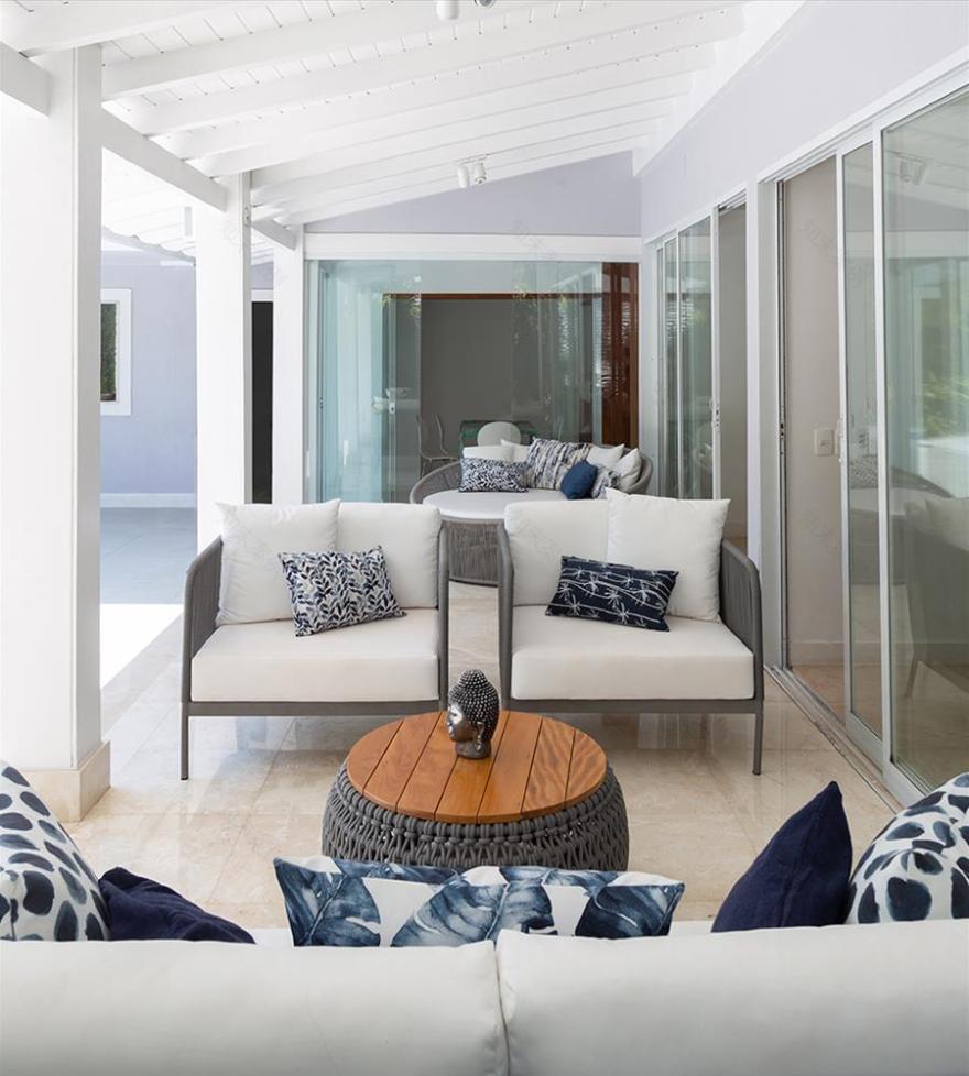 里约热内卢的蓝色海洋住宅设计-5