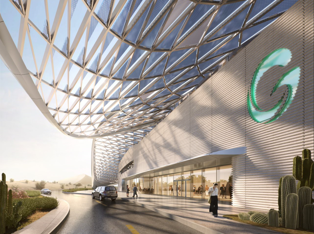 新疆中绿电米东综合服务中心丨中国乌鲁木齐丨HKS建筑设计-31