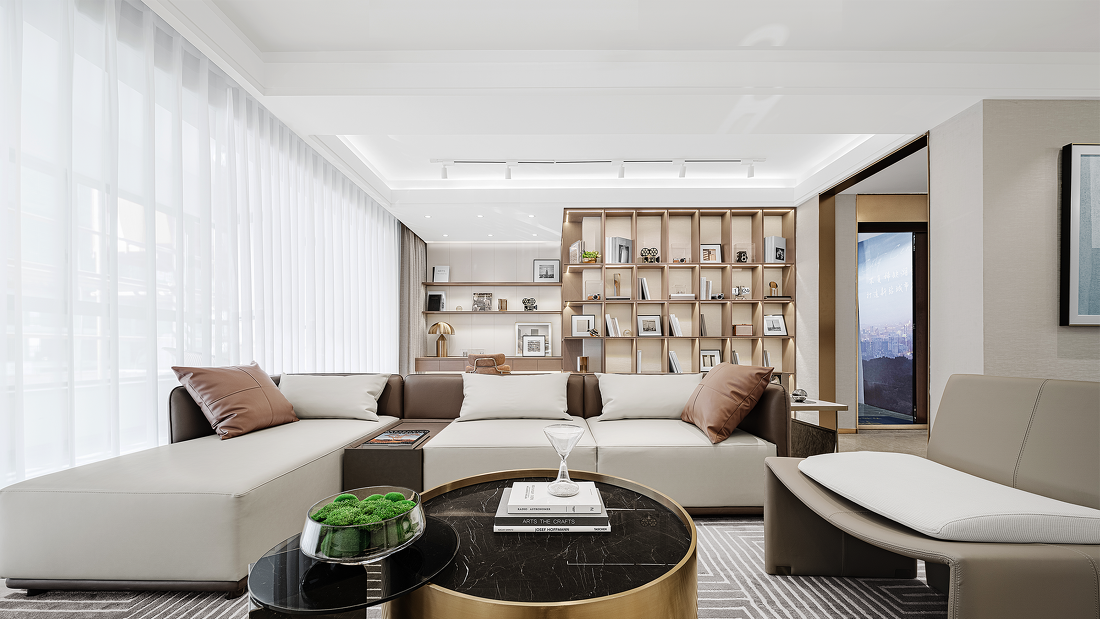 德沐设计打造合肥力高大发·君御天下现代人居空间-15