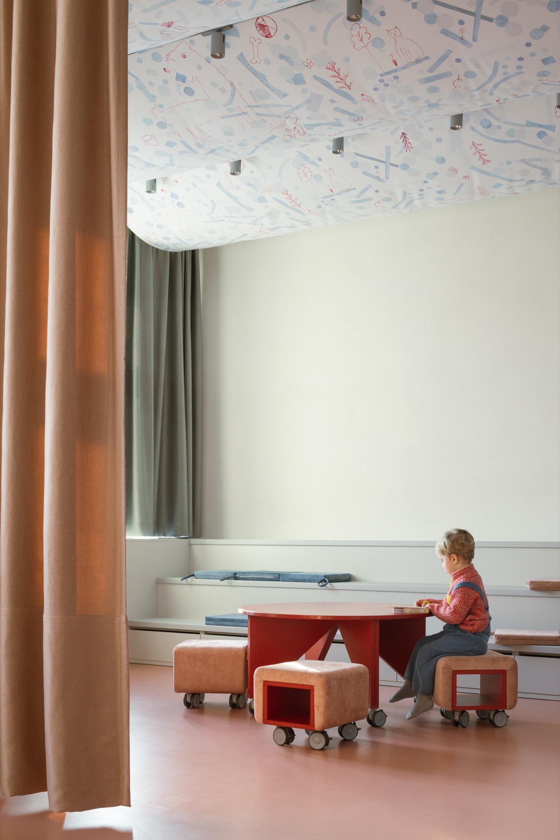 Červený Kostelec图书馆重新设计及翻修项目丨PAPUNDEKL ARCHITEKTI-41