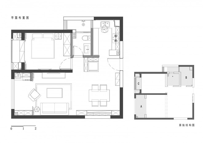 38万元一居50平米装修案例·效果图  我的北欧公寓新家-12