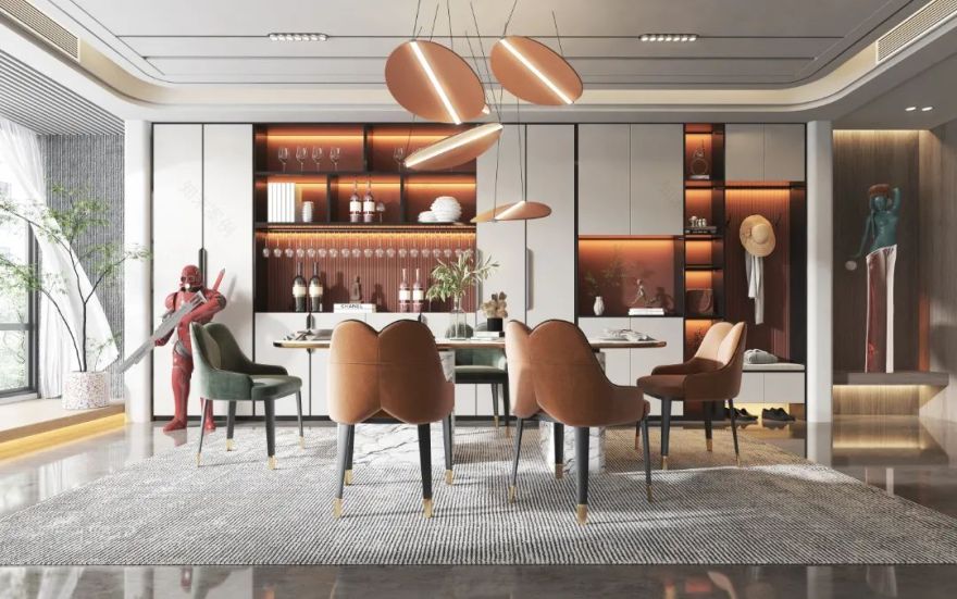 现代风格家居设计丨中国-24