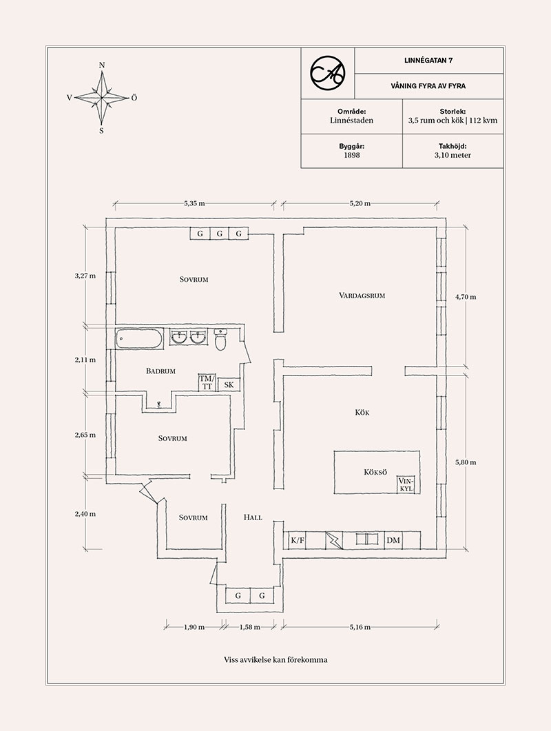 斯德哥尔摩时尚对比风格的美丽公寓-39