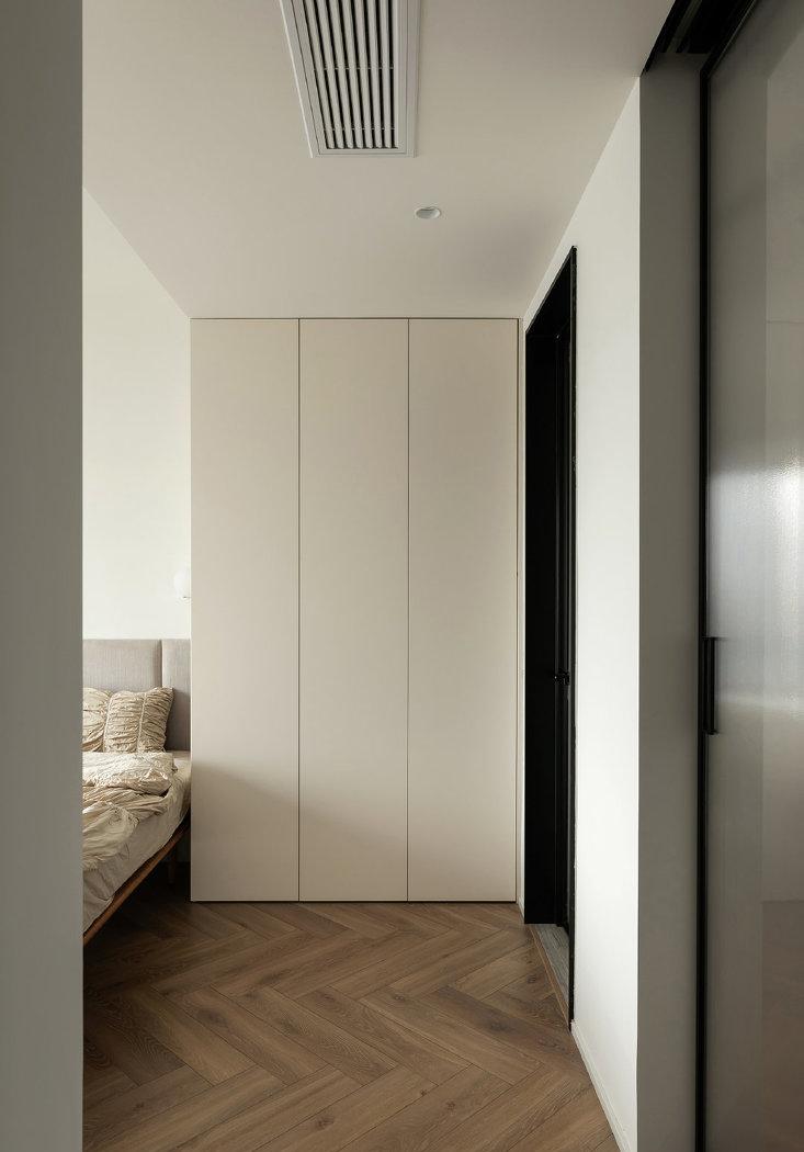 奶油现代风温馨小户型设计-35